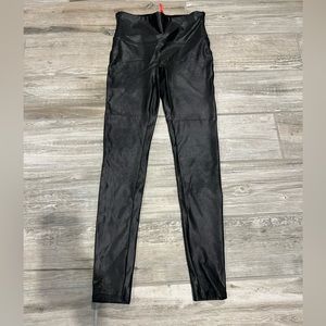 Spanx faux leather leggings